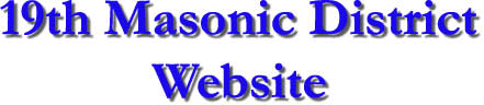 19th Masonic District

Website