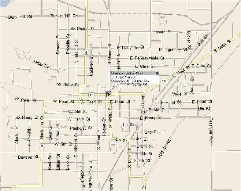 First Southern District Staunton Lodge 177 in Staunton, IL.