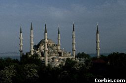 Sultan Ahmet Camii, Blue Mosque, Architect Mehmet Aga, Istanbul, Turkey
