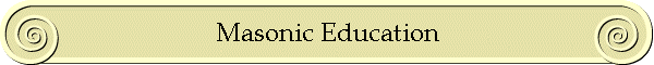 Masonic Education